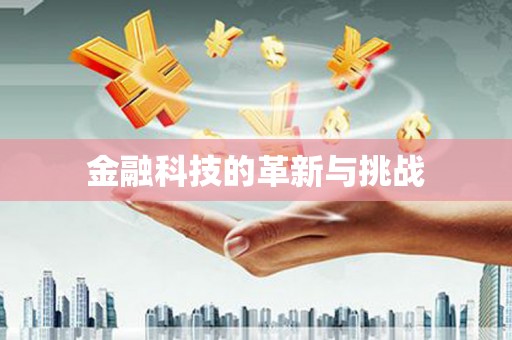 新营金融科技的革新与挑战
