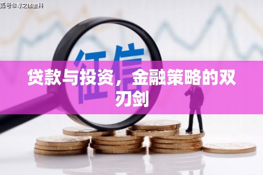 新营贷款与投资，金融策略的双刃剑