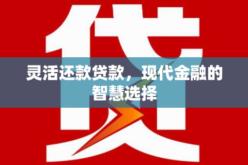 新营灵活还款贷款，现代金融的智慧选择