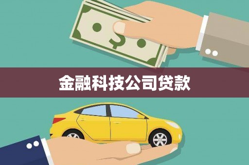 新营金融科技公司贷款