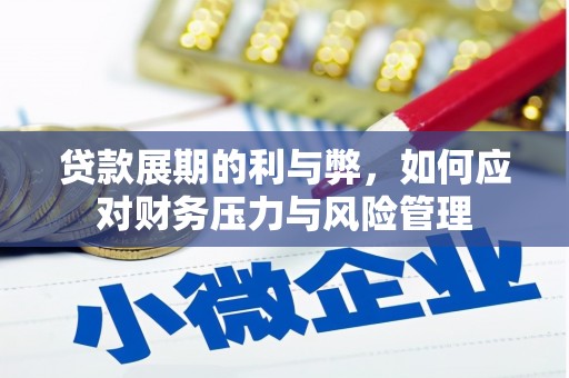 新营贷款展期的利与弊，如何应对财务压力与风险管理