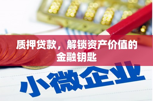 新营质押贷款，解锁资产价值的金融钥匙