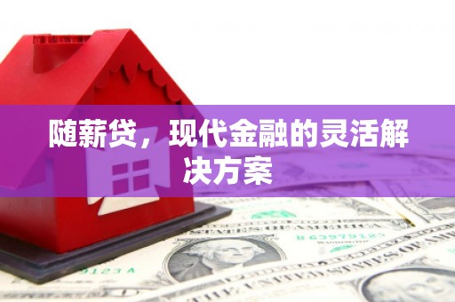 新营随薪贷，现代金融的灵活解决方案