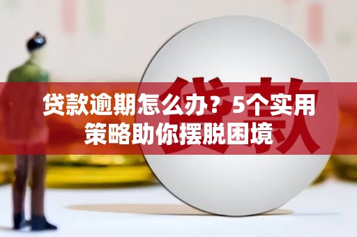 新营贷款逾期怎么办？5个实用策略助你摆脱困境