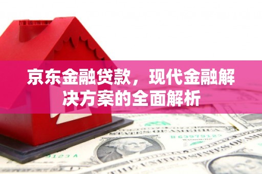 新营京东金融贷款，现代金融解决方案的全面解析