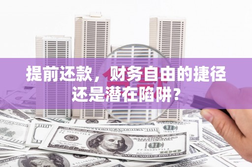 新营提前还款，财务自由的捷径还是潜在陷阱？