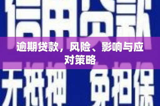 新营逾期贷款，风险、影响与应对策略