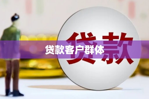 新营贷款客户群体
