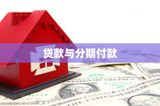 新营贷款与分期付款