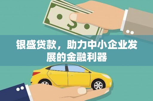 新营银盛贷款，助力中小企业发展的金融利器