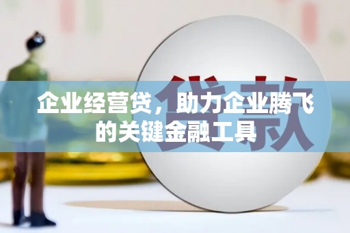 新营企业经营贷，助力企业腾飞的关键金融工具