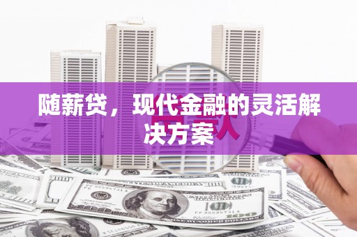 新营随薪贷，现代金融的灵活解决方案