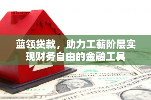 新营蓝领贷款，助力工薪阶层实现财务自由的金融工具