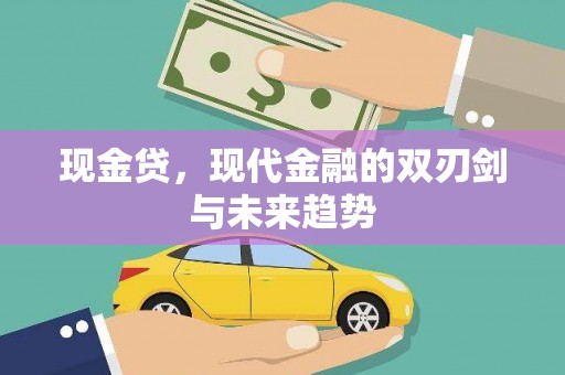 新营现金贷，现代金融的双刃剑与未来趋势