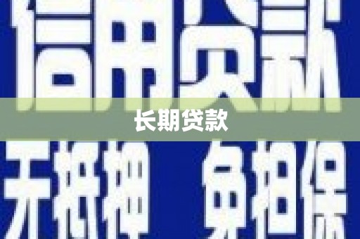 新营长期贷款