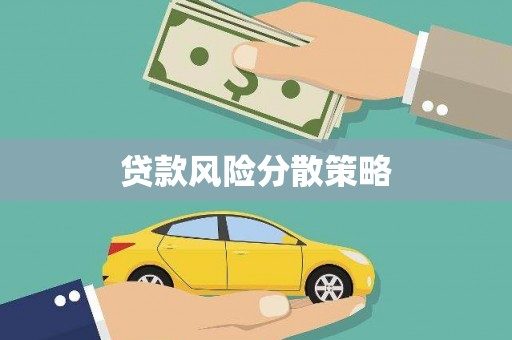 新营贷款风险分散策略