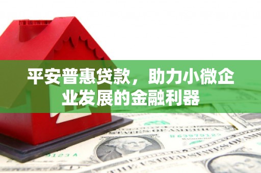新营平安普惠贷款，助力小微企业发展的金融利器