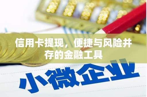 新营信用卡提现，便捷与风险并存的金融工具