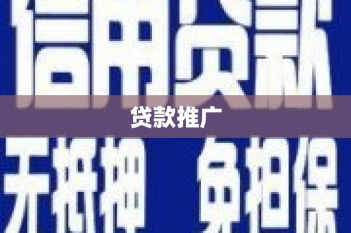 新营贷款推广