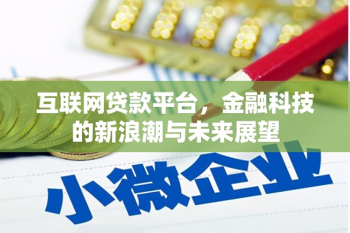 新营互联网贷款平台，金融科技的新浪潮与未来展望