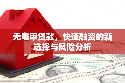 新营无电审贷款，快速融资的新选择与风险分析