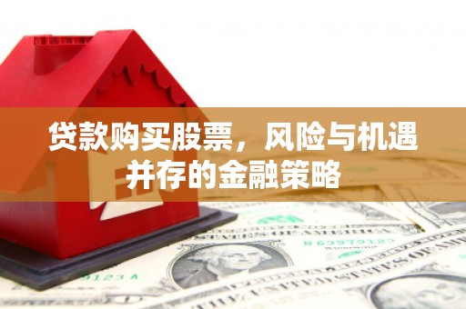 新营贷款购买股票，风险与机遇并存的金融策略