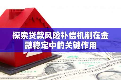 新营探索贷款风险补偿机制在金融稳定中的关键作用