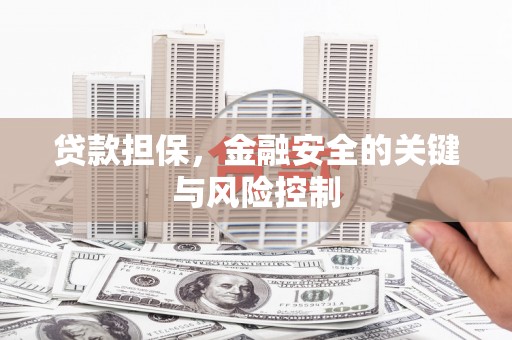 新营贷款担保，金融安全的关键与风险控制