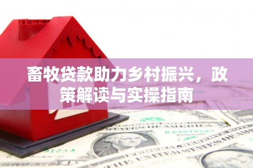 新营畜牧贷款助力乡村振兴，政策解读与实操指南