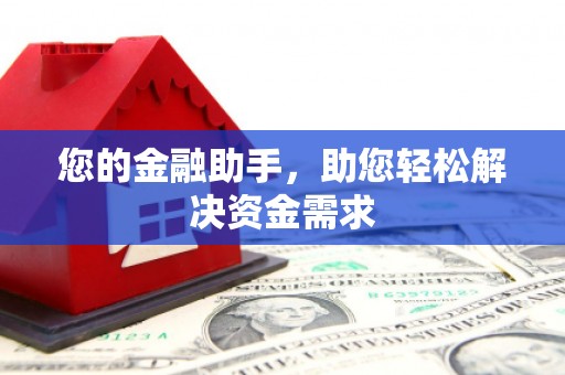新营您的金融助手，助您轻松解决资金需求