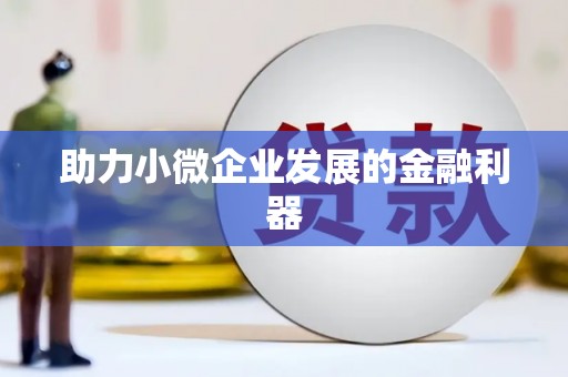 新营助力小微企业发展的金融利器