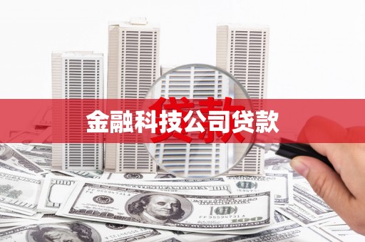 新营金融科技公司贷款