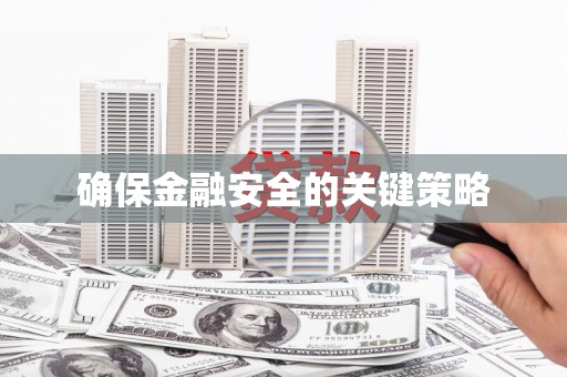 新营确保金融安全的关键策略