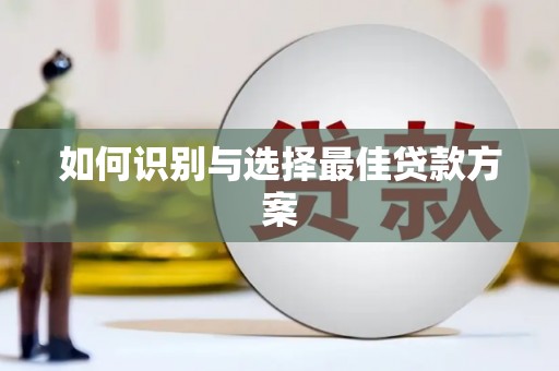 新营如何识别与选择最佳贷款方案